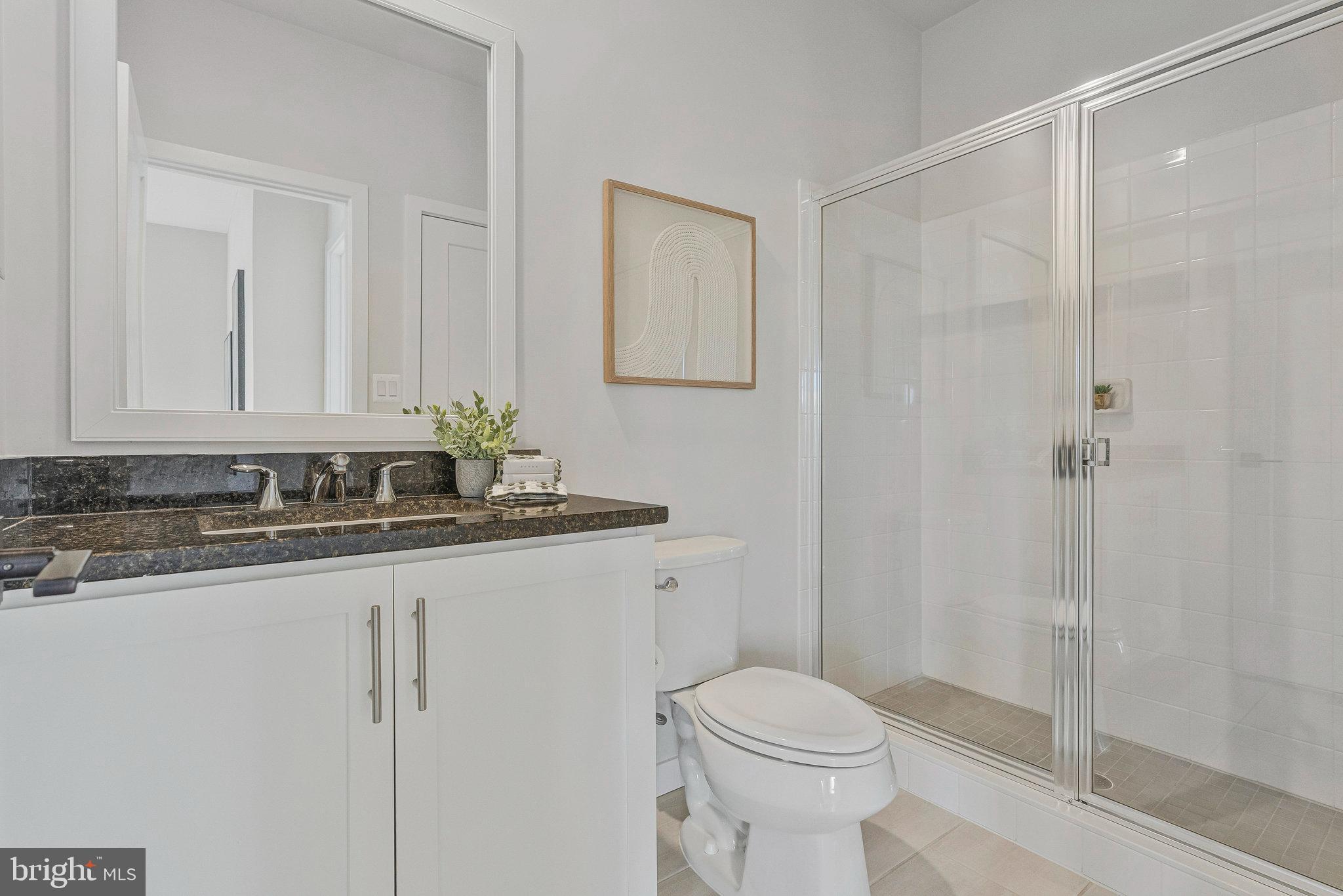 11724 Paysons Way Reston, VA 20191 - Photo 33 of 41 a bathroom with a sink a toilet and shower
