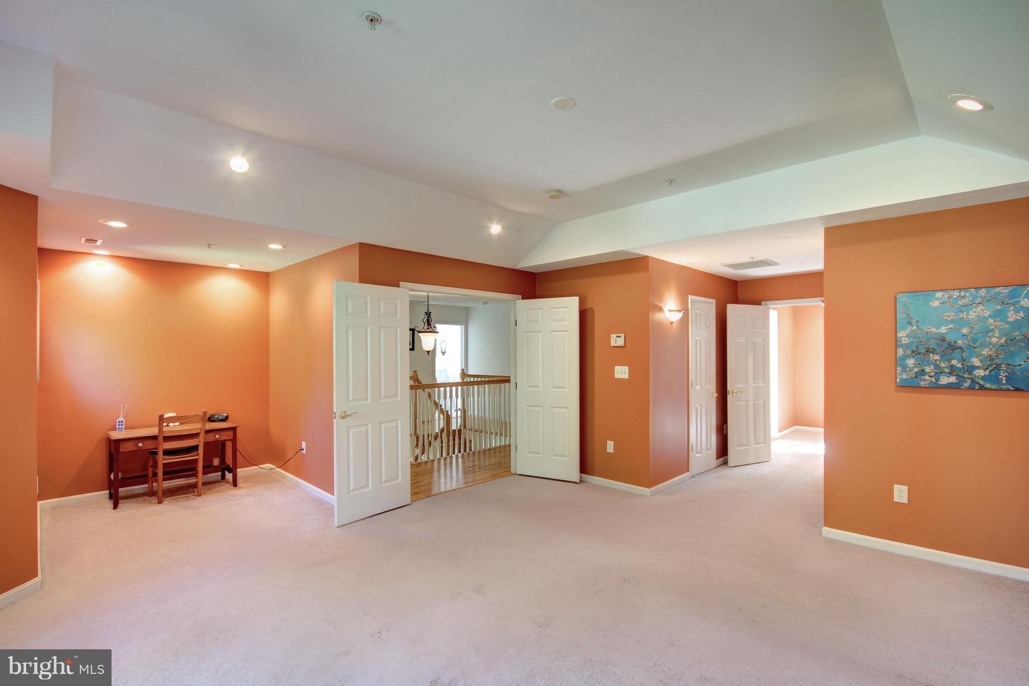 9020 Race Track Road Bowie, MD 20715 - Photo 18 of 52 Master Bedroom w/Study and huge dressing room