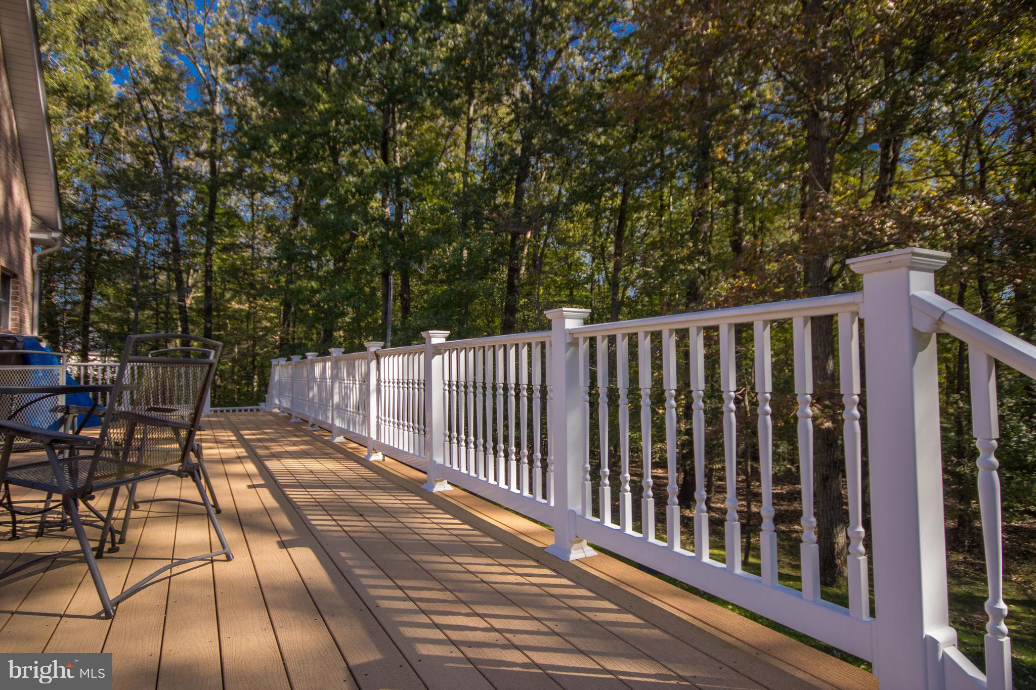 9020 Race Track Road Bowie, MD 20715 - Photo 46 of 52 Trex Deck w/view of woods