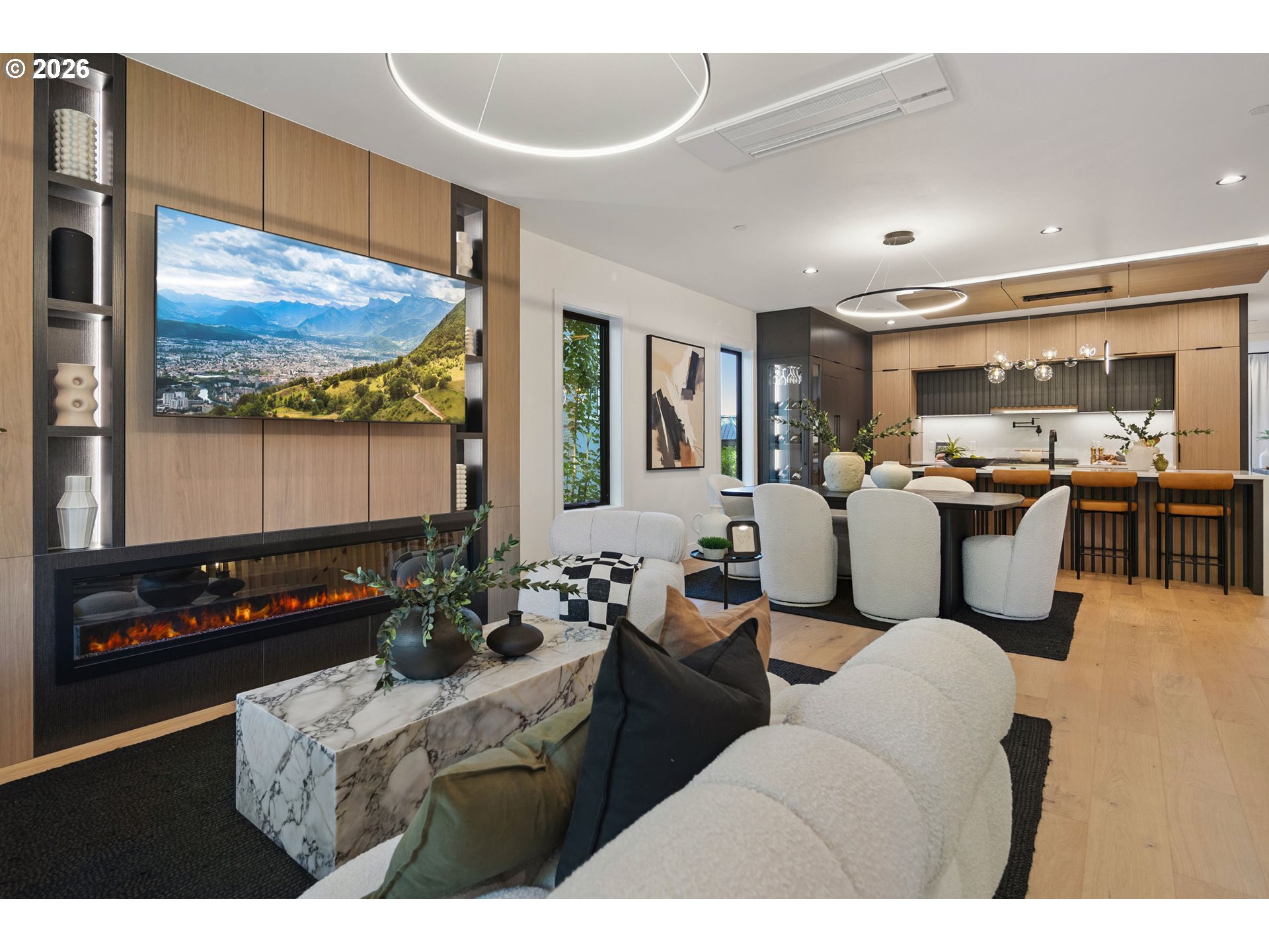 707 1st Street Lake Oswego, OR 97034 - Photo 13 of 47 a living room with furniture and a flat screen tv
