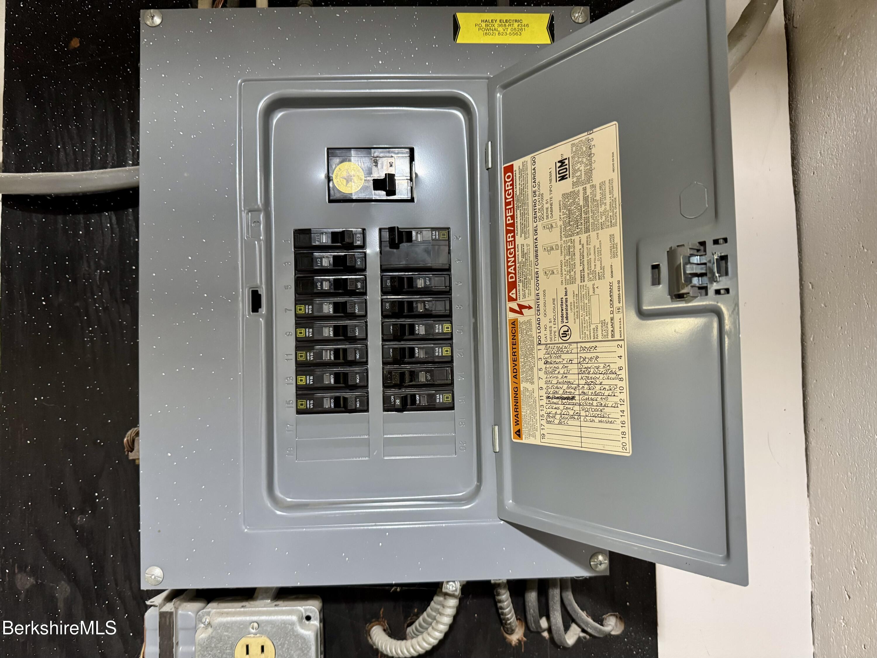 8 Frederick Lane Adams, MA 01220 - Photo 26 of 27 Electrical panel