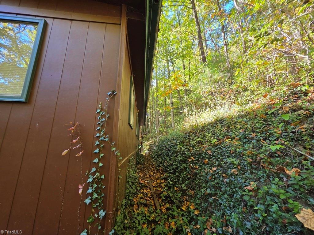 4091 Big Ivy Road Purlear, NC 28665 - Photo 24 of 41 Back side of cabin