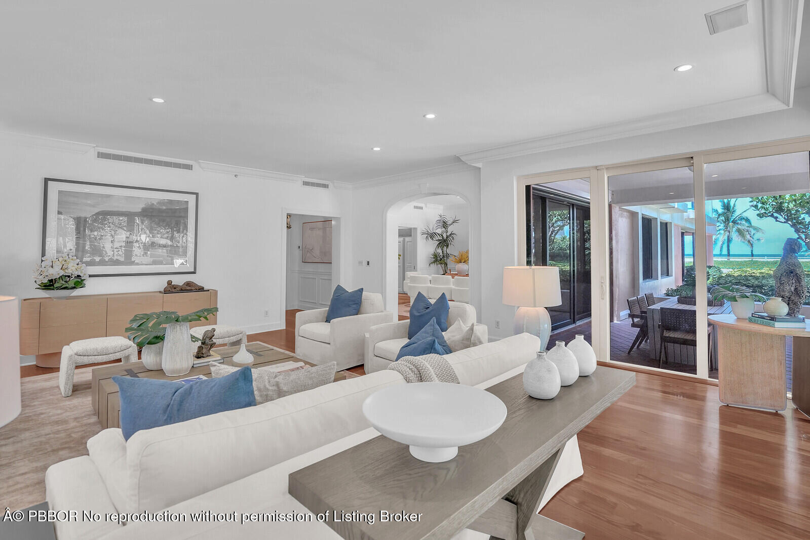 2 North Breakers Row, Unit ST2 Palm Beach, FL 33480 - Photo 6 of 30 a living room with furniture and a large window