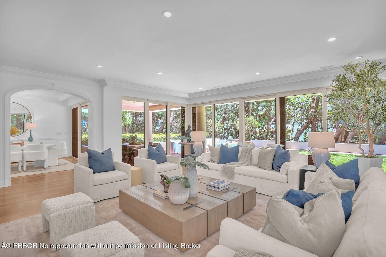 2 North Breakers Row, Unit ST2 Palm Beach, FL 33480 - Photo 7 of 30 a living room with furniture and a large window