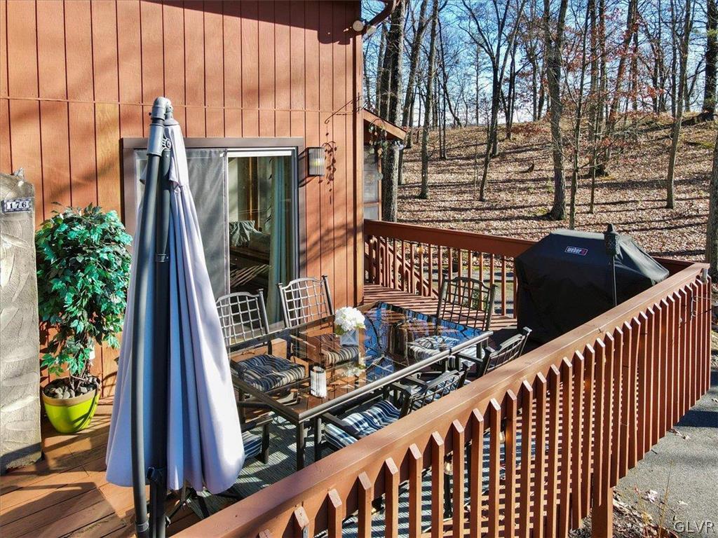 176 Stafford Drive Bushkill, PA 18324 - Photo 45 of 50 a view of balcony with furniture