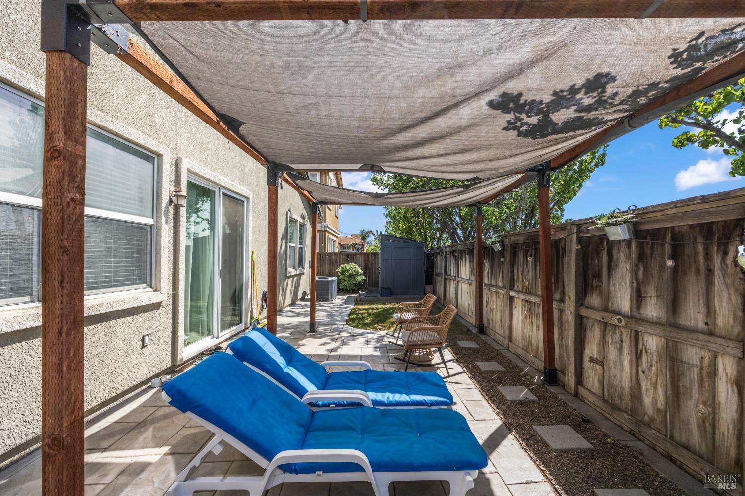 5161 Freitas Way Fairfield, CA 94533 - Photo 32 of 51 a view of balcony with wooden floor and outdoor seating