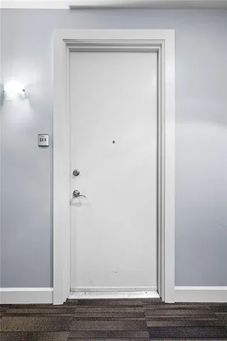 a view of a small space