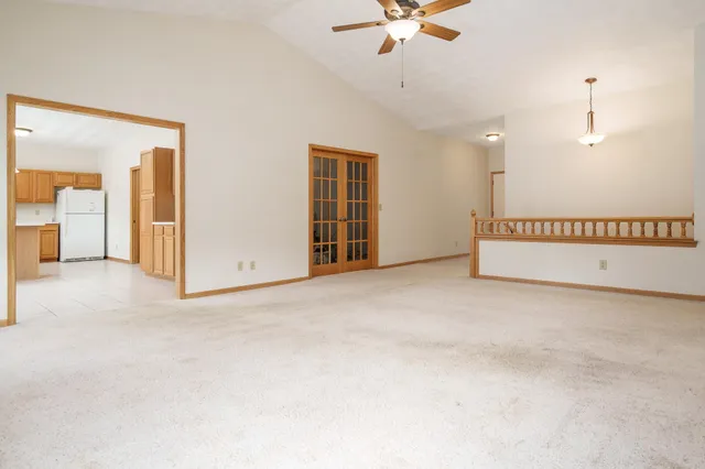 a view of front door