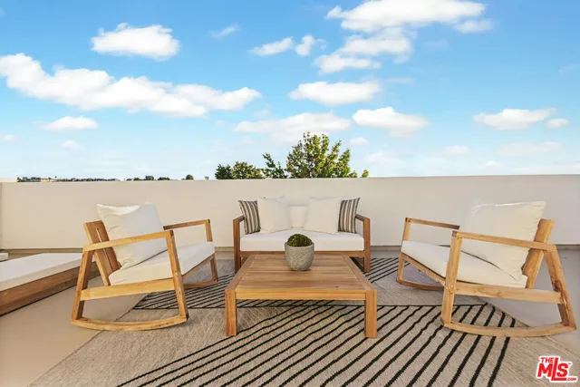 a view of an ocean from a balcony