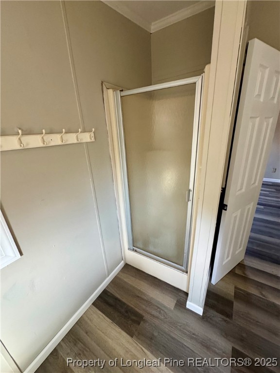 110 Flynn McPherson Road Cameron, NC 28326 - Photo 15 of 19 a view of an empty room with wooden floor and entrance