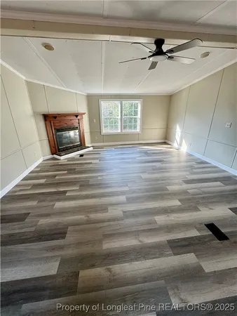 a view of front door and bedroom