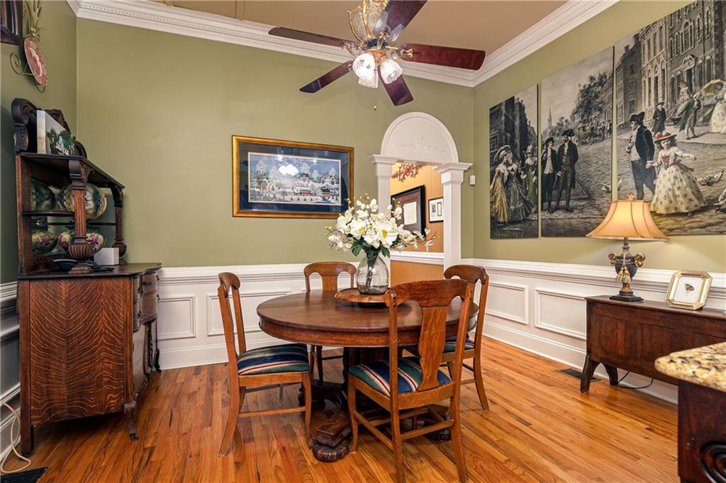 176 Confederate Avenue Dallas, GA 30132 - Photo 9 of 51 a dining room with furniture and window