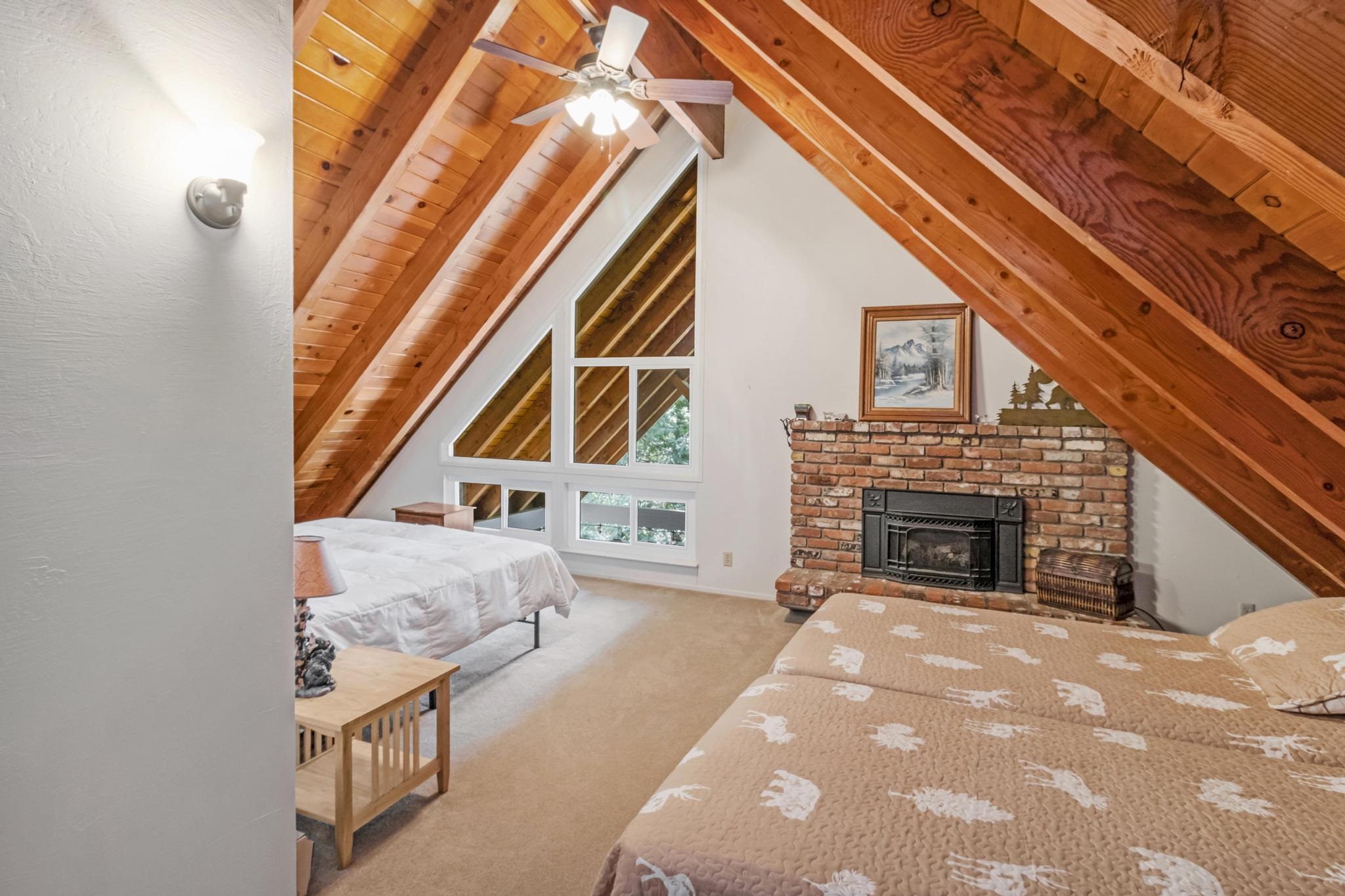 41158 Skyline Drive Emigrant Gap, CA 95715 - Photo 12 of 21 a view of a fireplace in front of a house