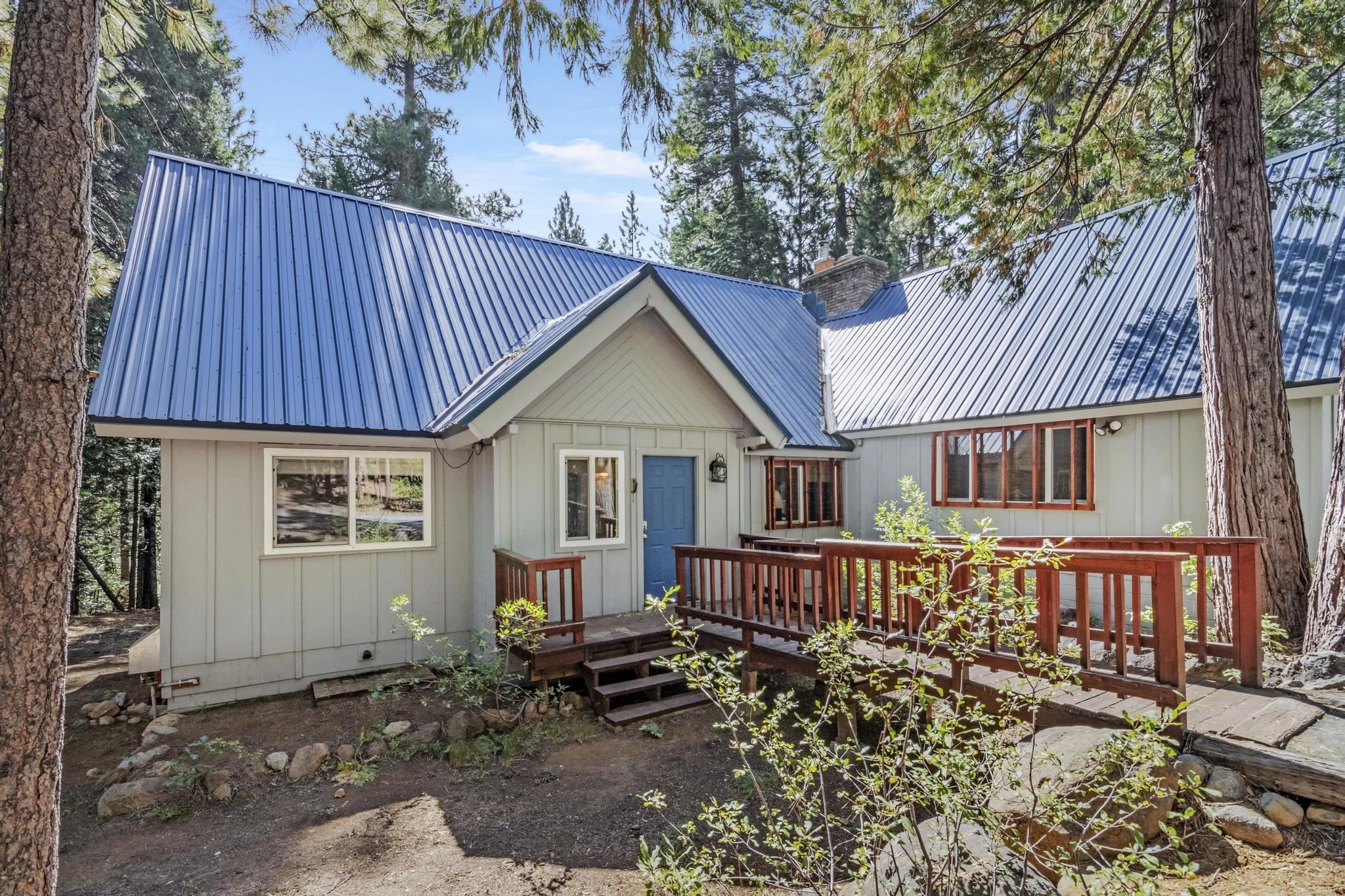 41158 Skyline Drive Emigrant Gap, CA 95715 - Photo 21 of 21 a front view of a house with garden