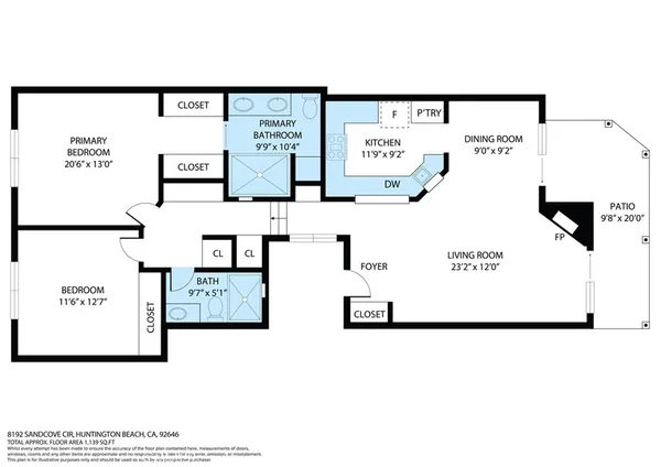$848,000 | 8192 Sandcove Circle, Unit 106, Huntington Beach, CA 92646