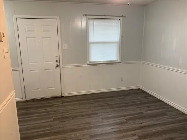 wooden floor in an empty room