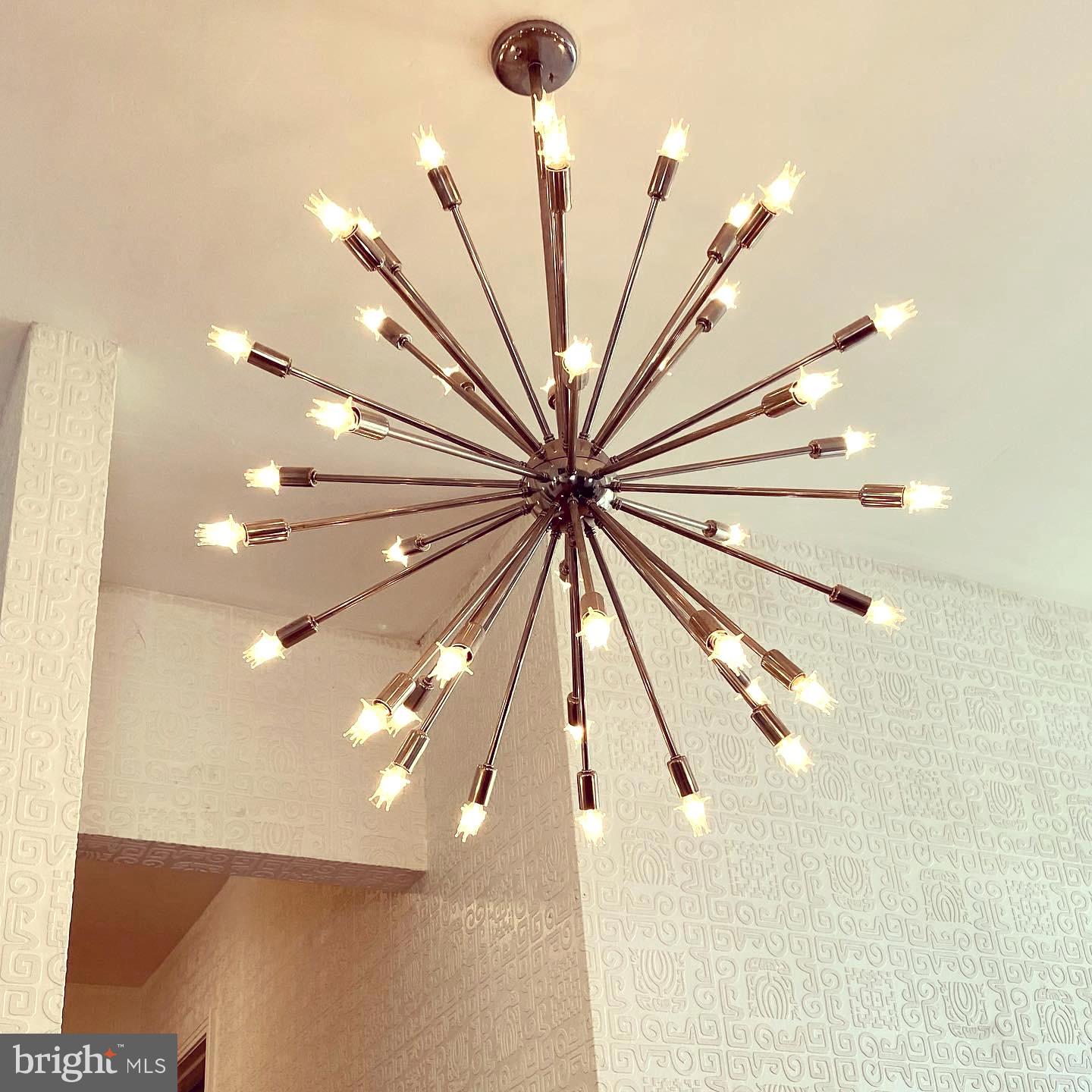 512 Roumfort Road Philadelphia, PA 19119 - Photo 10 of 43 Original 1950's sputnik chandelier