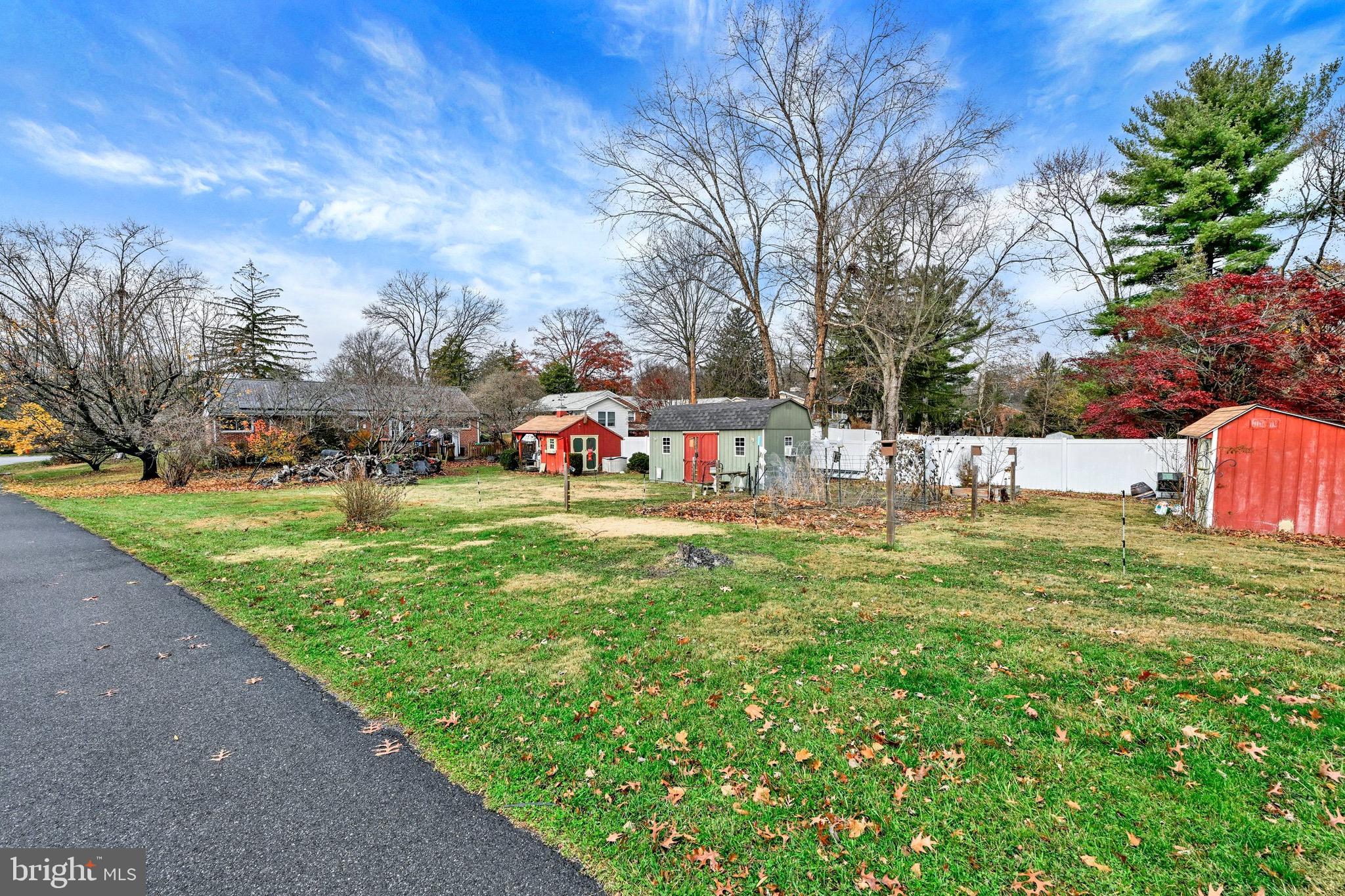 3725 Valley Road Ellicott City, MD 21042 - Photo 27 of 31 Backyard w/ 3 Sheds