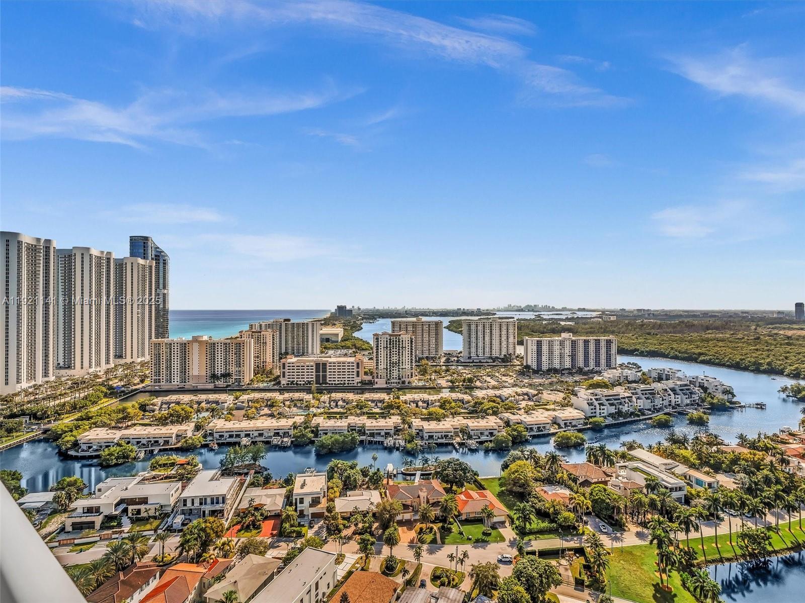 16500 Collins Avenue, Unit PH54 Sunny Isles Beach, FL 33160 - Photo 31 of 97 a view of a city with tall buildings