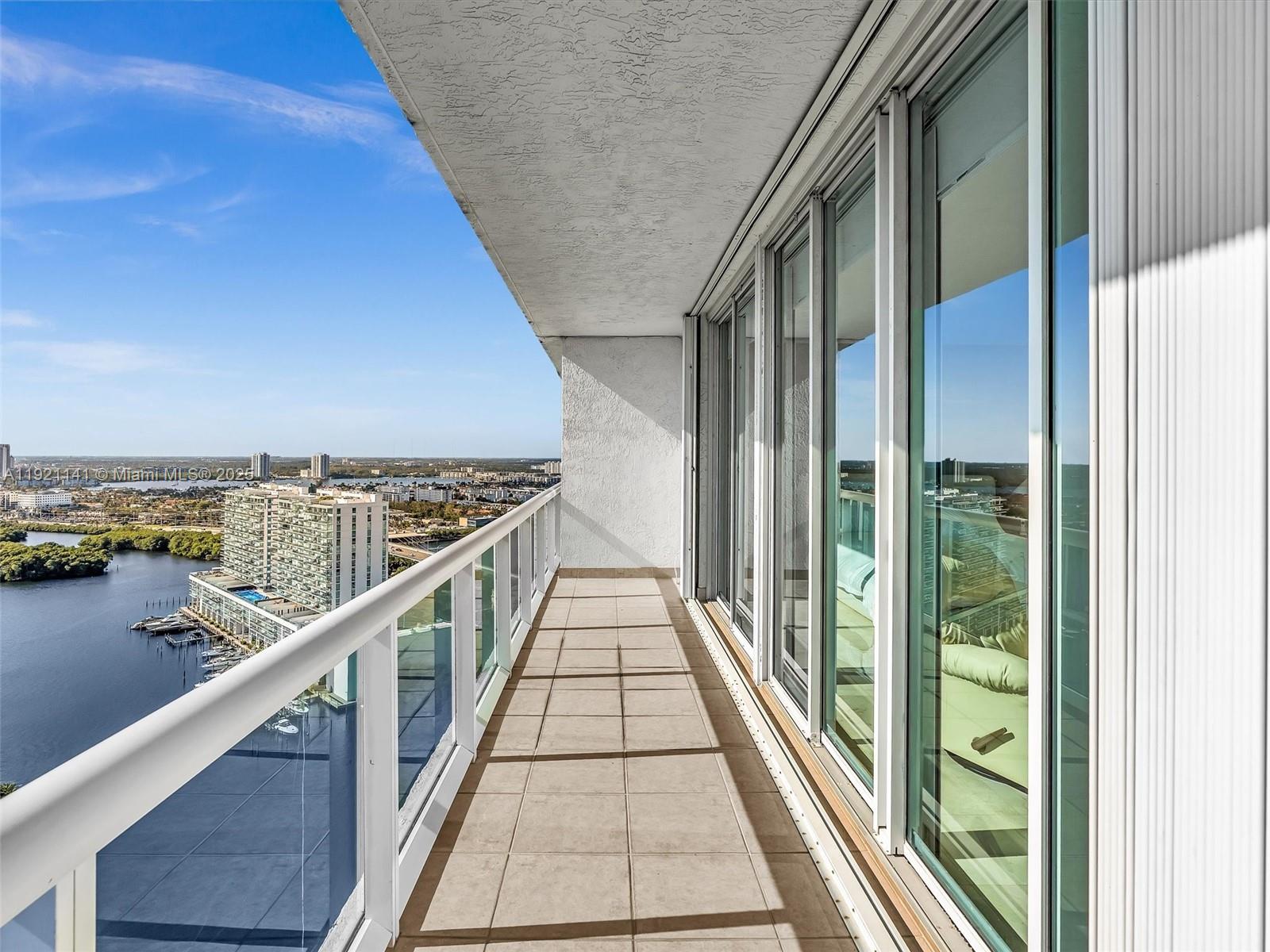 16500 Collins Avenue, Unit PH54 Sunny Isles Beach, FL 33160 - Photo 58 of 97 a view of balcony with city view
