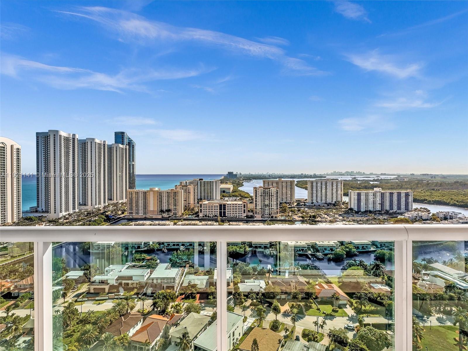 16500 Collins Avenue, Unit PH54 Sunny Isles Beach, FL 33160 - Photo 69 of 97 a view of a city with tall buildings