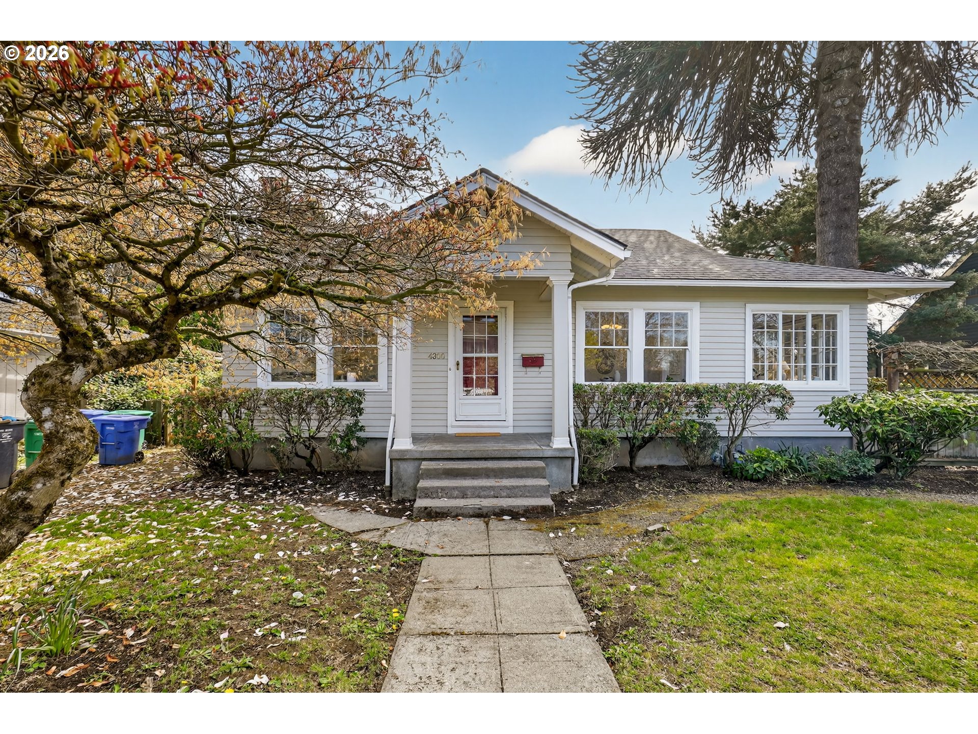 4300 Southeast Steele Street Portland, OR 97206 - Photo 1 of 1 a view of backyard with a garden and plants