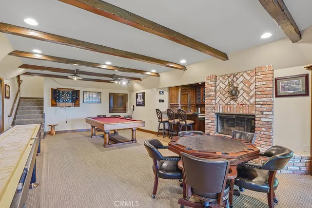 a picture of a brick wall with a fireplace