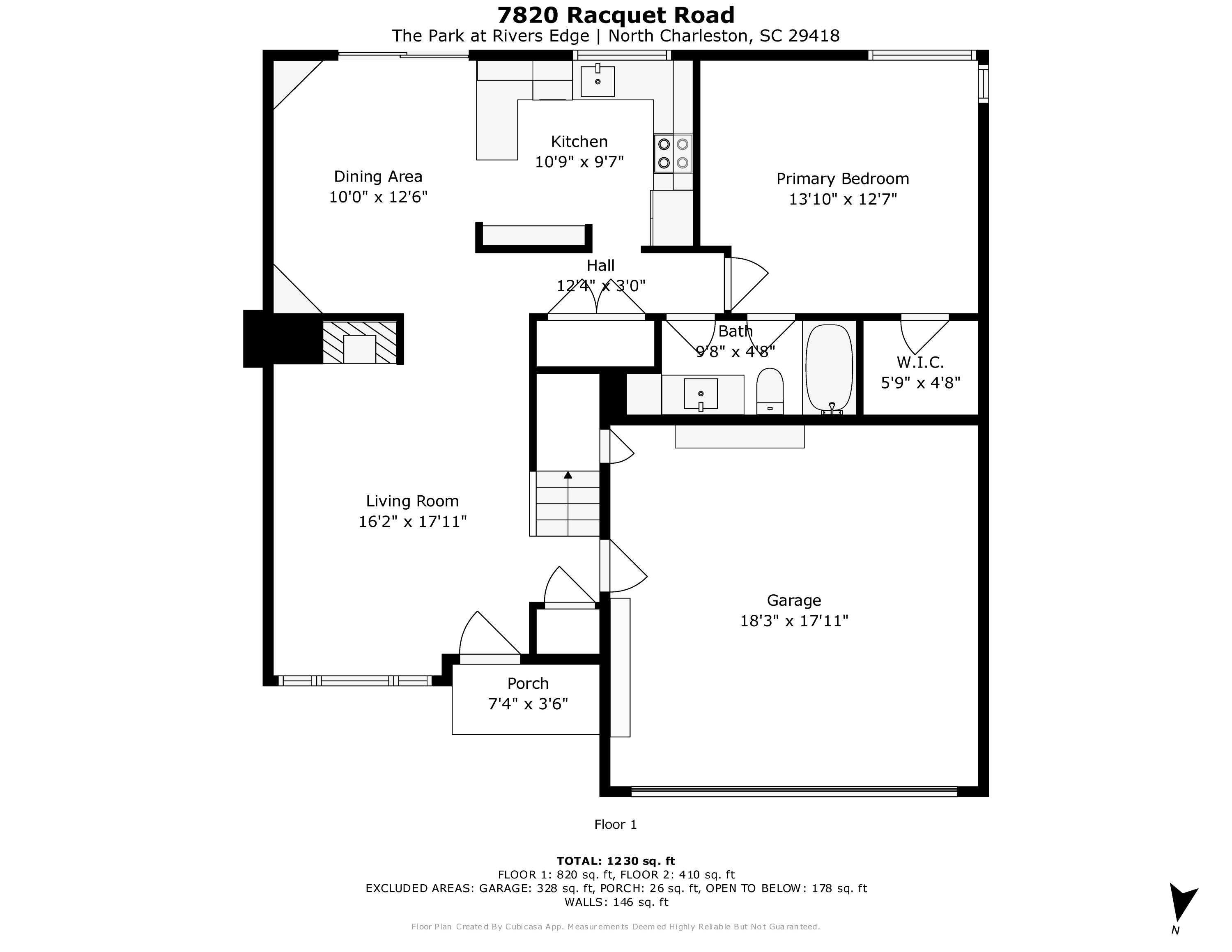 7820 Racquet Road North Charleston, SC 29418 - Photo 49 of 50 floorplan_1