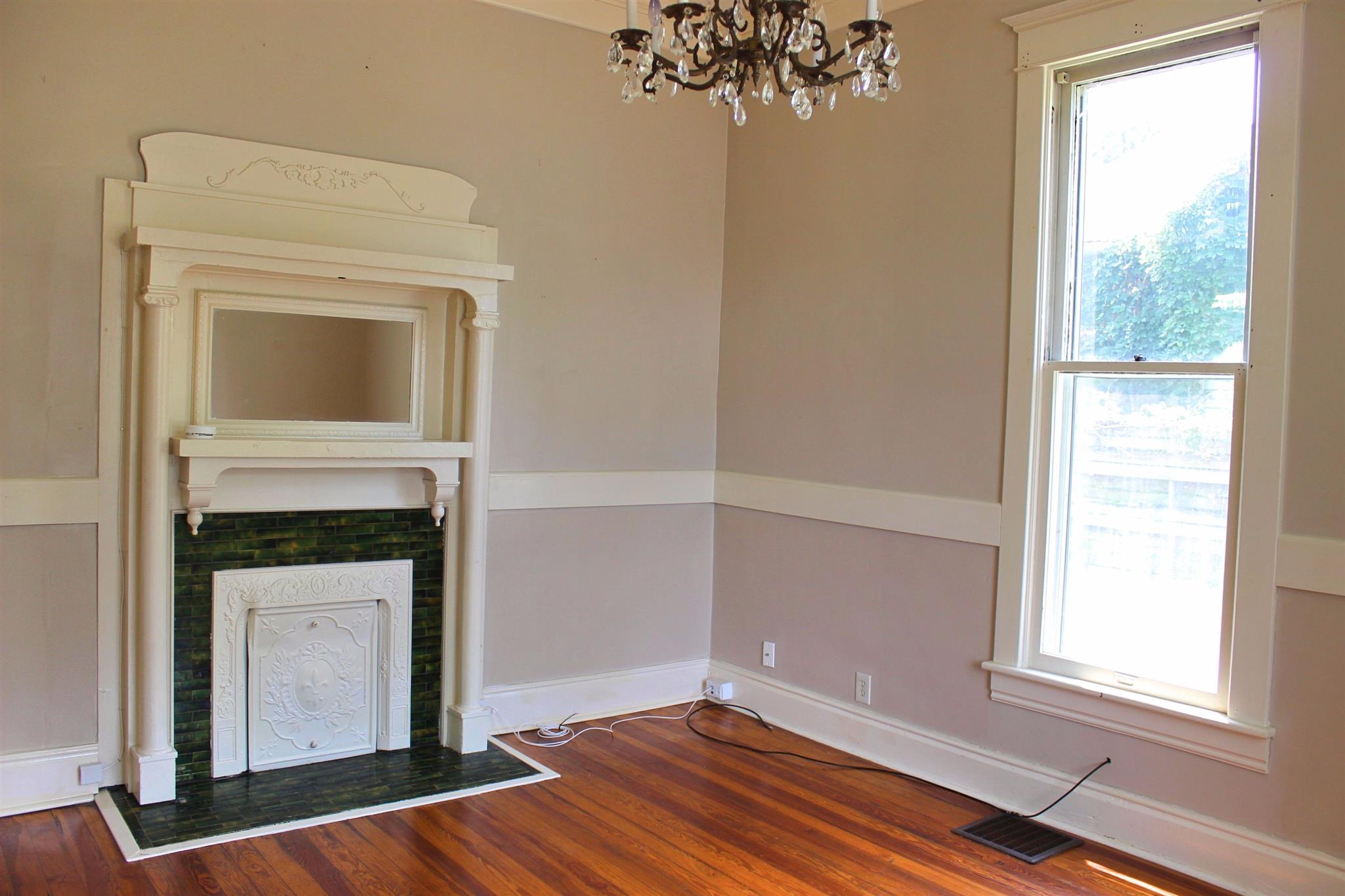 322 North Oak Street Springfield, TN 37172 - Photo 3 of 14 a view of a livingroom with a fireplace and window