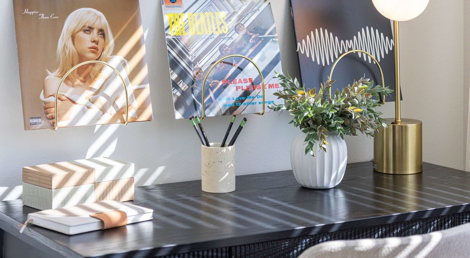 1505 Oliver Street, Unit 413 Houston, TX 77007 - Photo 6 of 19 a view of a dining room with furniture and wooden floor