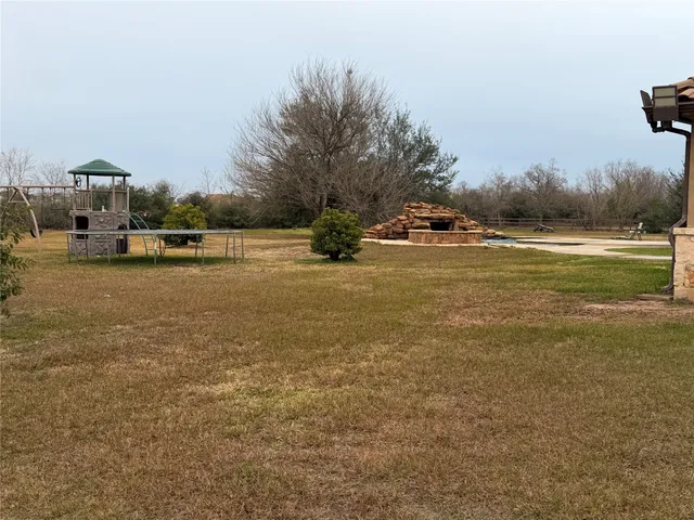 a view of a lake with houses