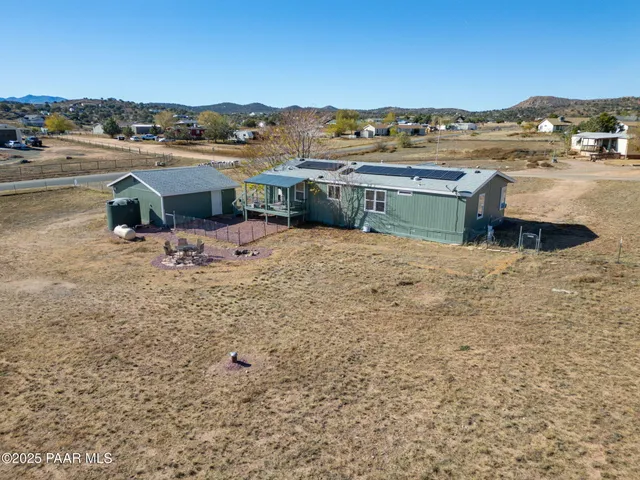 a view of a lake with a mountain