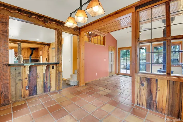 a view of an entryway