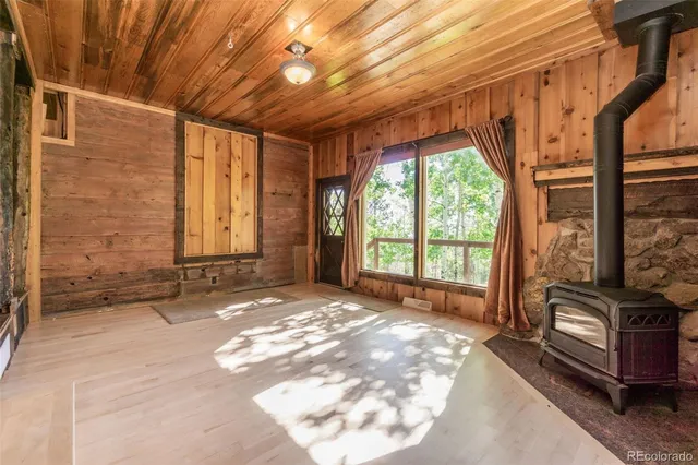 a view of front door