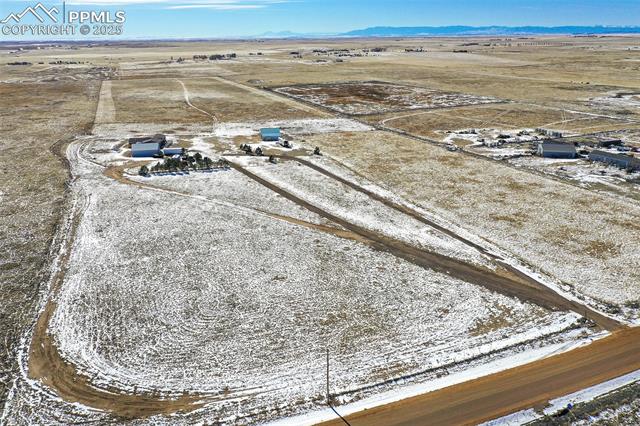 20480 Enoch Road Colorado Springs, CO 80928 - Photo 38 of 45 Drone / aerial view featuring a rural view