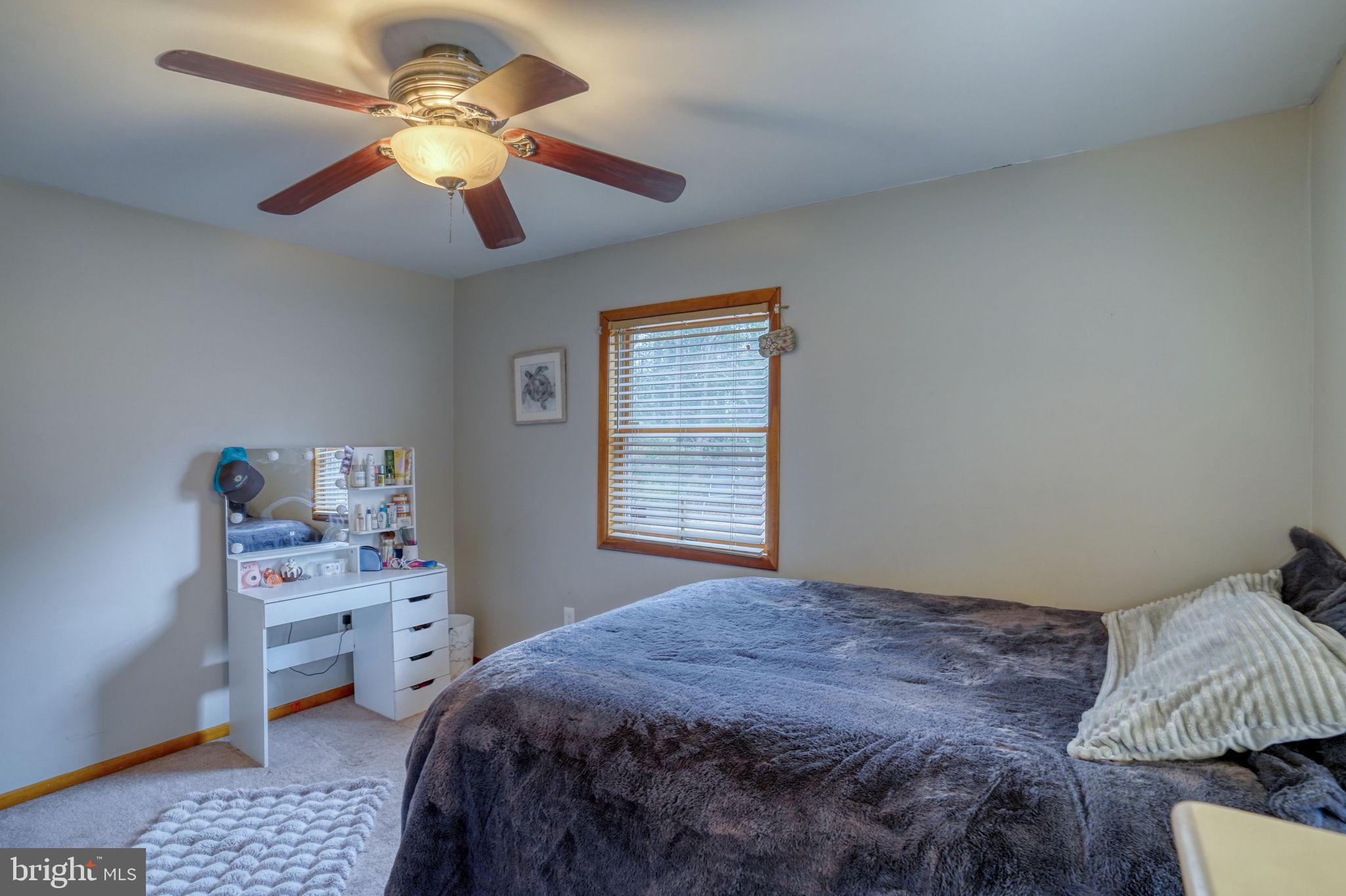 31674 Hickory Manor Road Frankford, DE 19945 - Photo 38 of 53 a bedroom with a bed a chandelier and a window