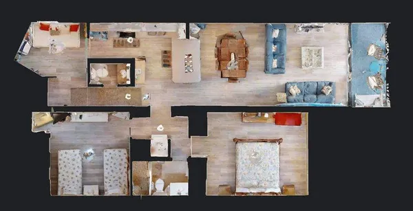 a car parked in front of a building