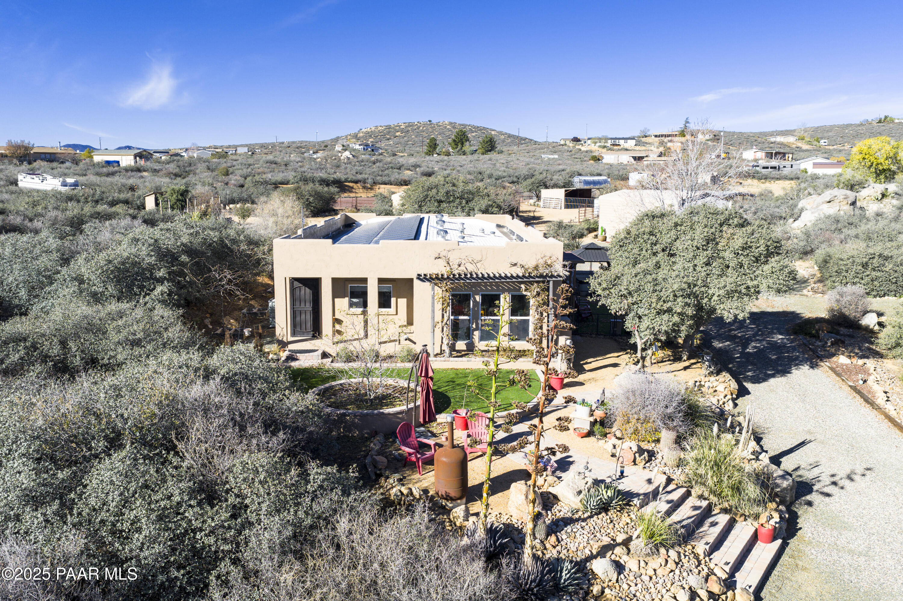 760 Yarber Wash Road Dewey, AZ 86327 - Photo 30 of 66 Aerial View 3