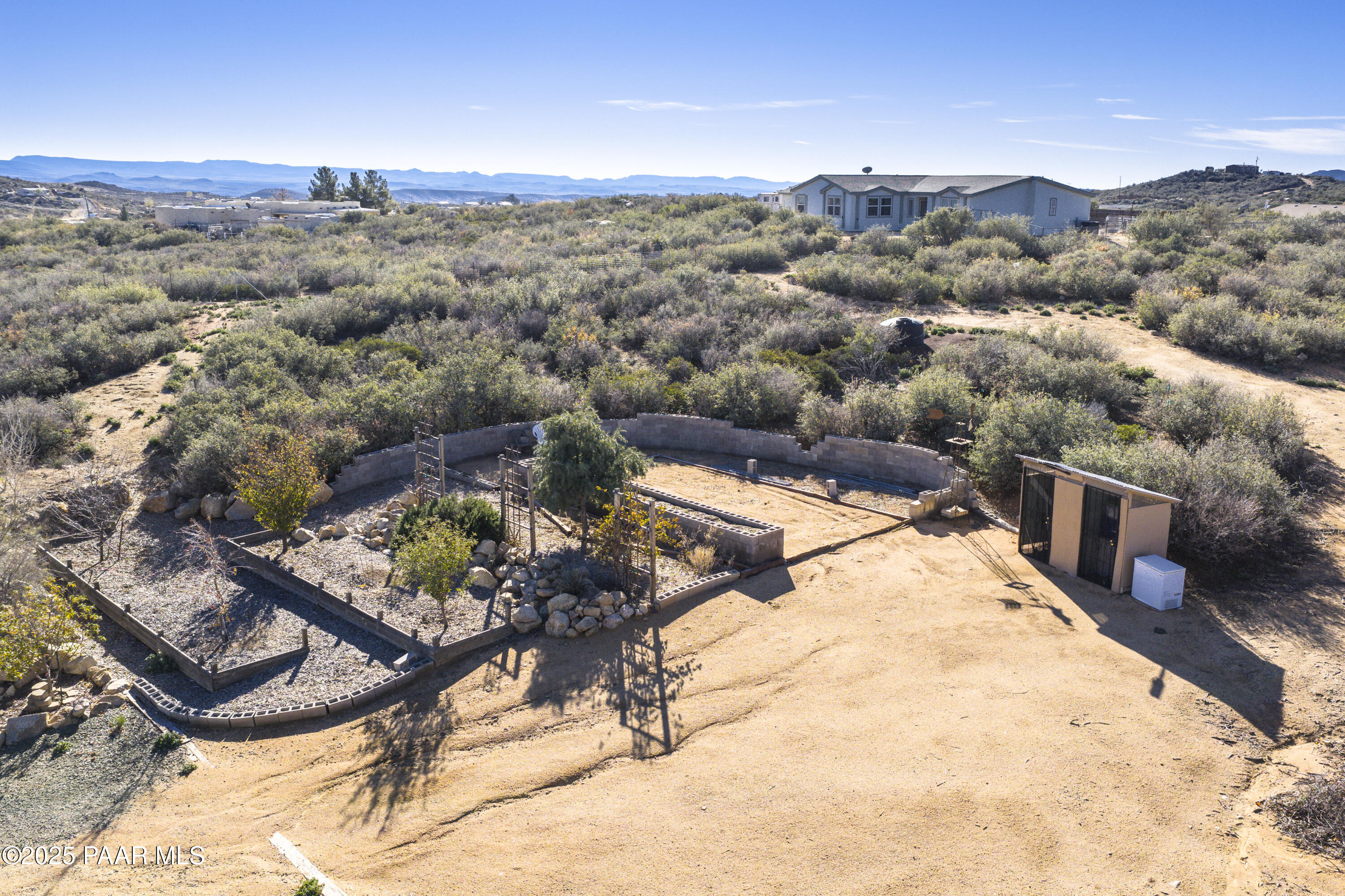 760 Yarber Wash Road Dewey, AZ 86327 - Photo 40 of 66 an aerial view of a house