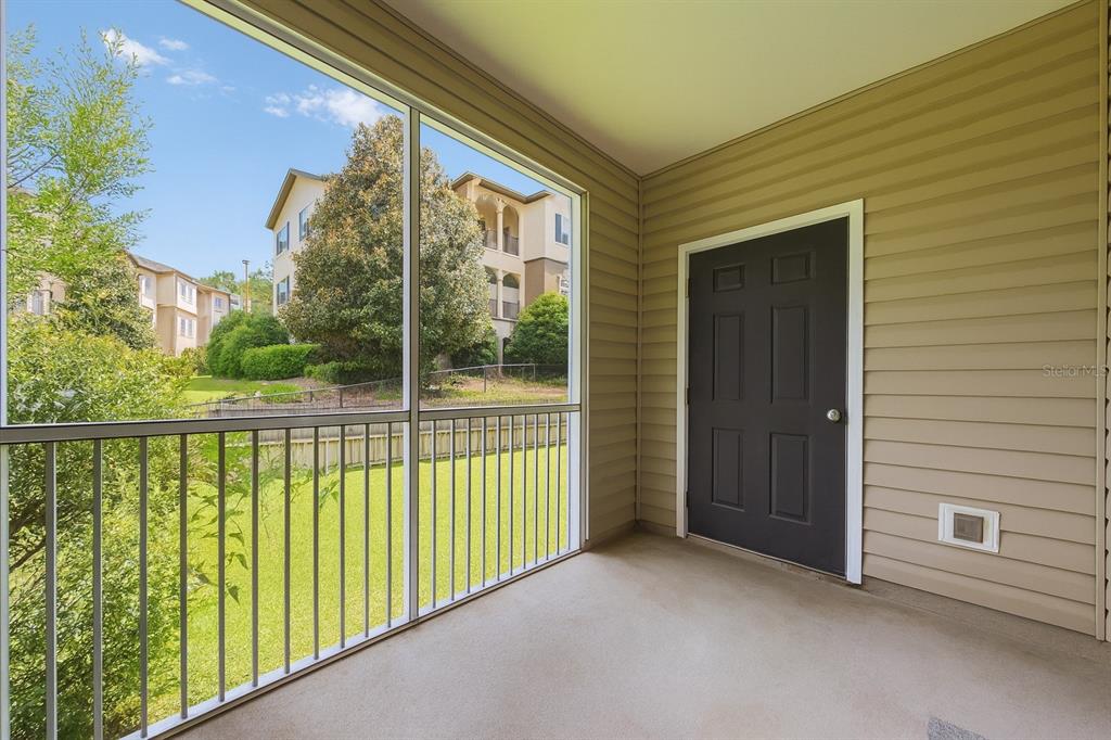 4877 Northwest 42nd Road, Unit 106 Gainesville, FL 32606 - Photo 11 of 27 a view of balcony with furniture