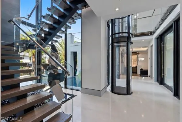 a view of an entryway