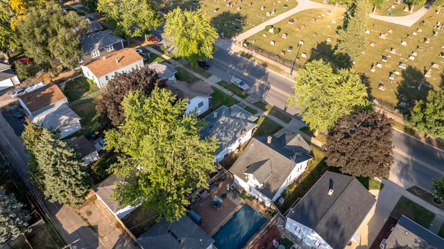 view of a house with a yard