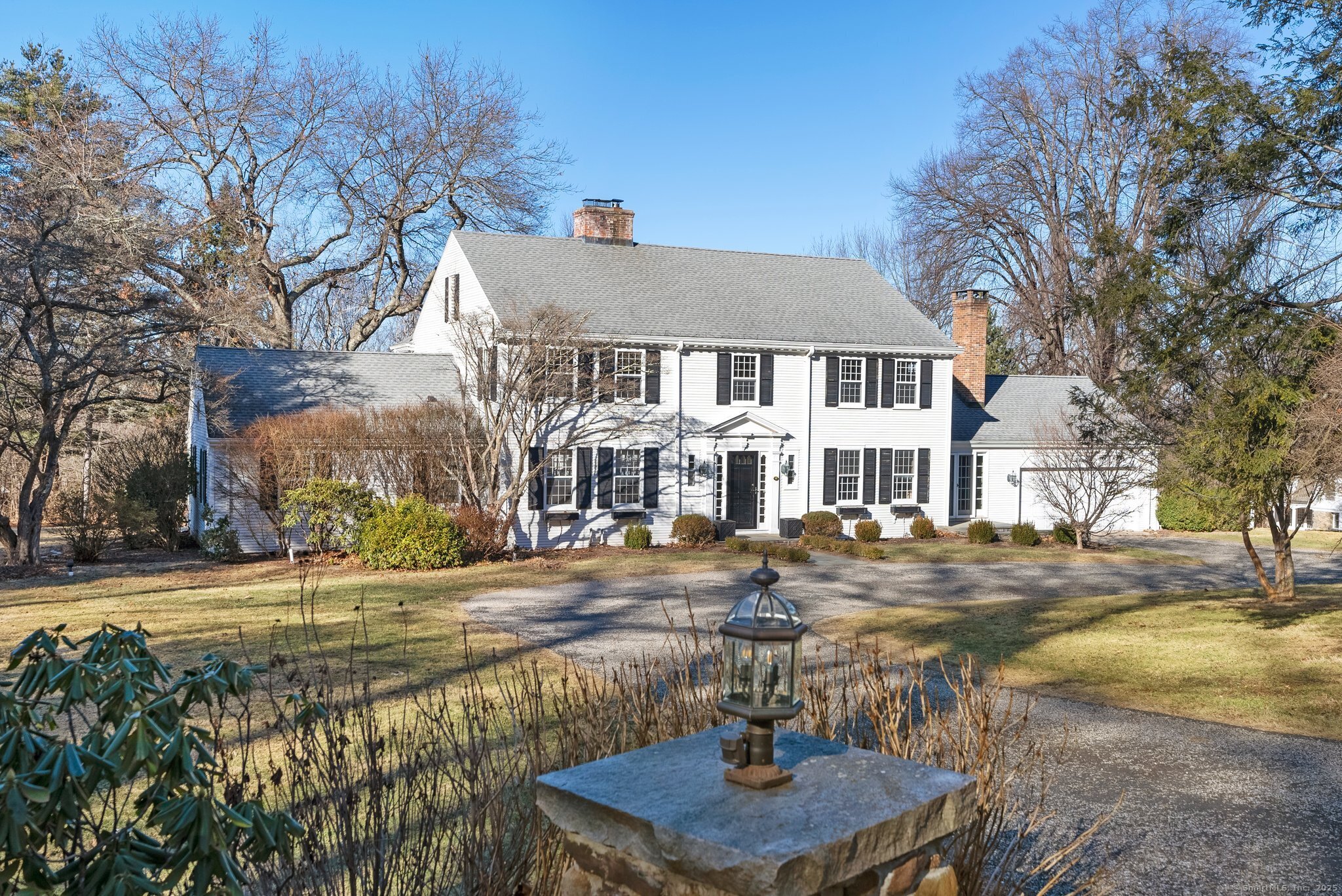 41 Mountain Road Farmington, CT 06032 - Photo 1 of 1 a view of a house with snow on the road