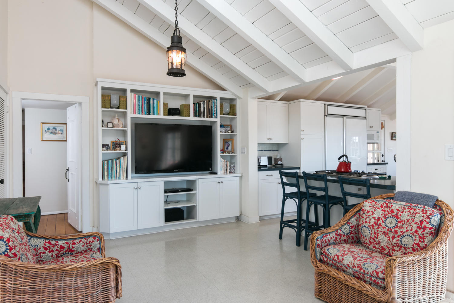 181 Rincon Point Road Carpinteria, CA 93013 - Photo 20 of 44 a living room with furniture and a flat screen tv