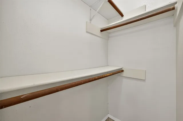 a view of a wall with rack