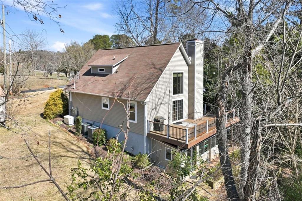 4033 Mt Vernon Road Gainesville, GA 30506 - Photo 41 of 47 front view of house with a yard
