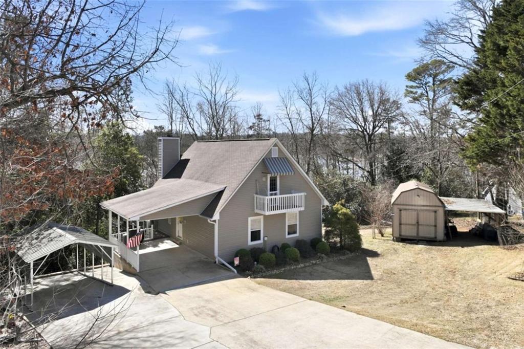 4033 Mt Vernon Road Gainesville, GA 30506 - Photo 46 of 47 a front view of a house with a yard