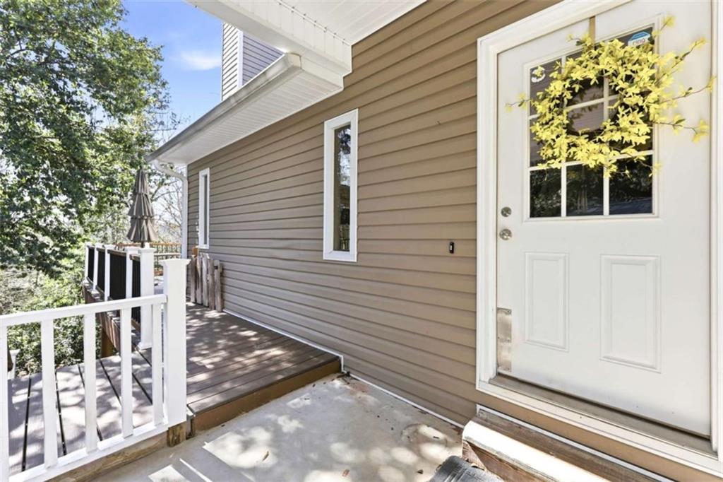 4033 Mt Vernon Road Gainesville, GA 30506 - Photo 8 of 47 a view of a porch with wooden floor