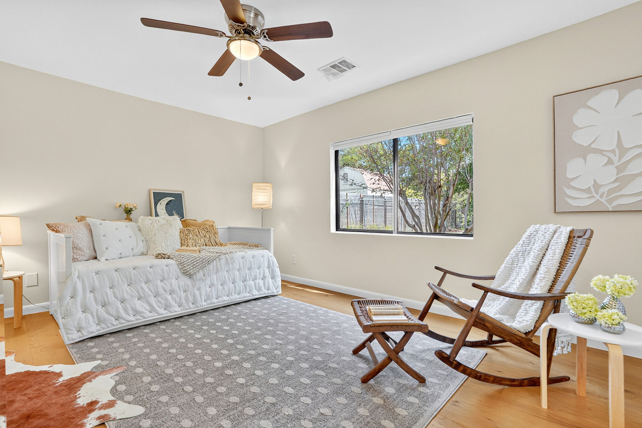 3202 Western Drive Austin, TX 78745 - Photo 21 of 34 a living room with furniture and a large window