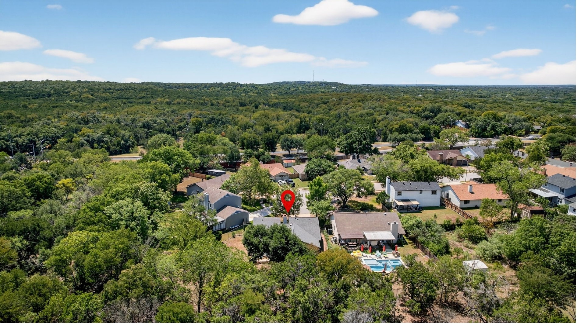 3202 Western Drive Austin, TX 78745 - Photo 34 of 34 an aerial view of multiple house
